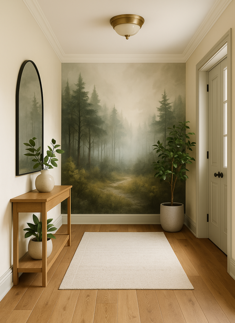 Wohnung – Eingangsbereich 2 x 2,8 m Wand